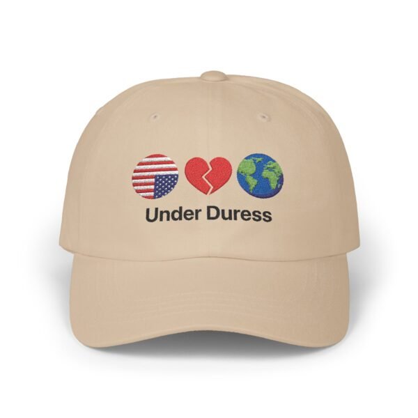 Under Duress - Embroidered Cap - Image 5