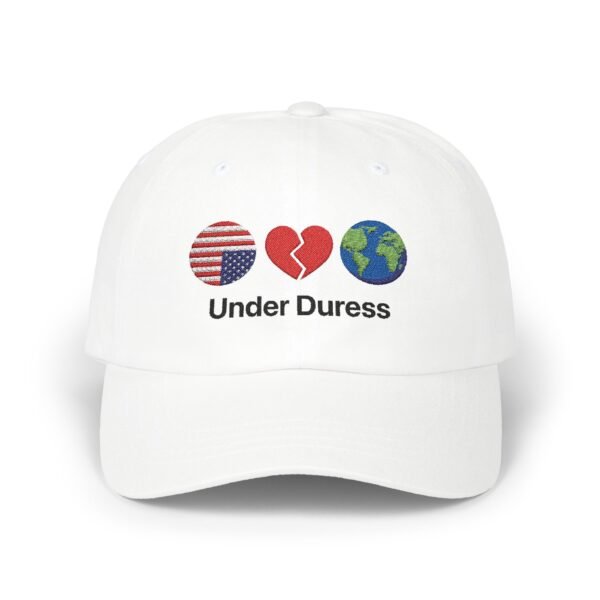 Under Duress - Embroidered Cap - Image 2