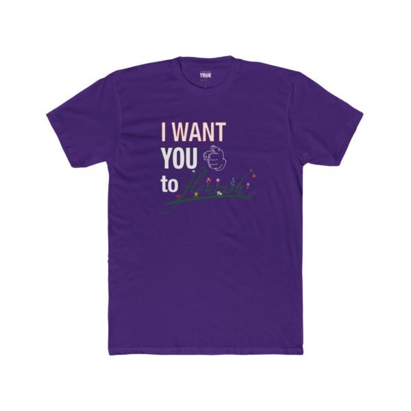 I Want You to Flourish - T-Shirt - Image 3