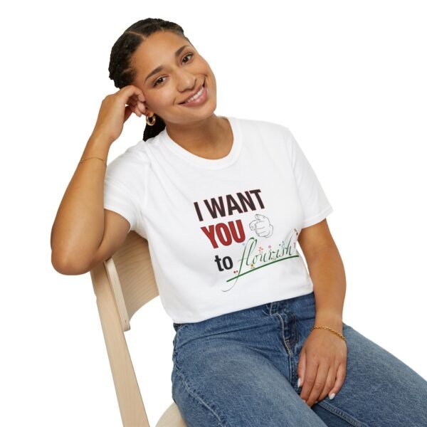 I Want You to Flourish - T-Shirt - Image 6