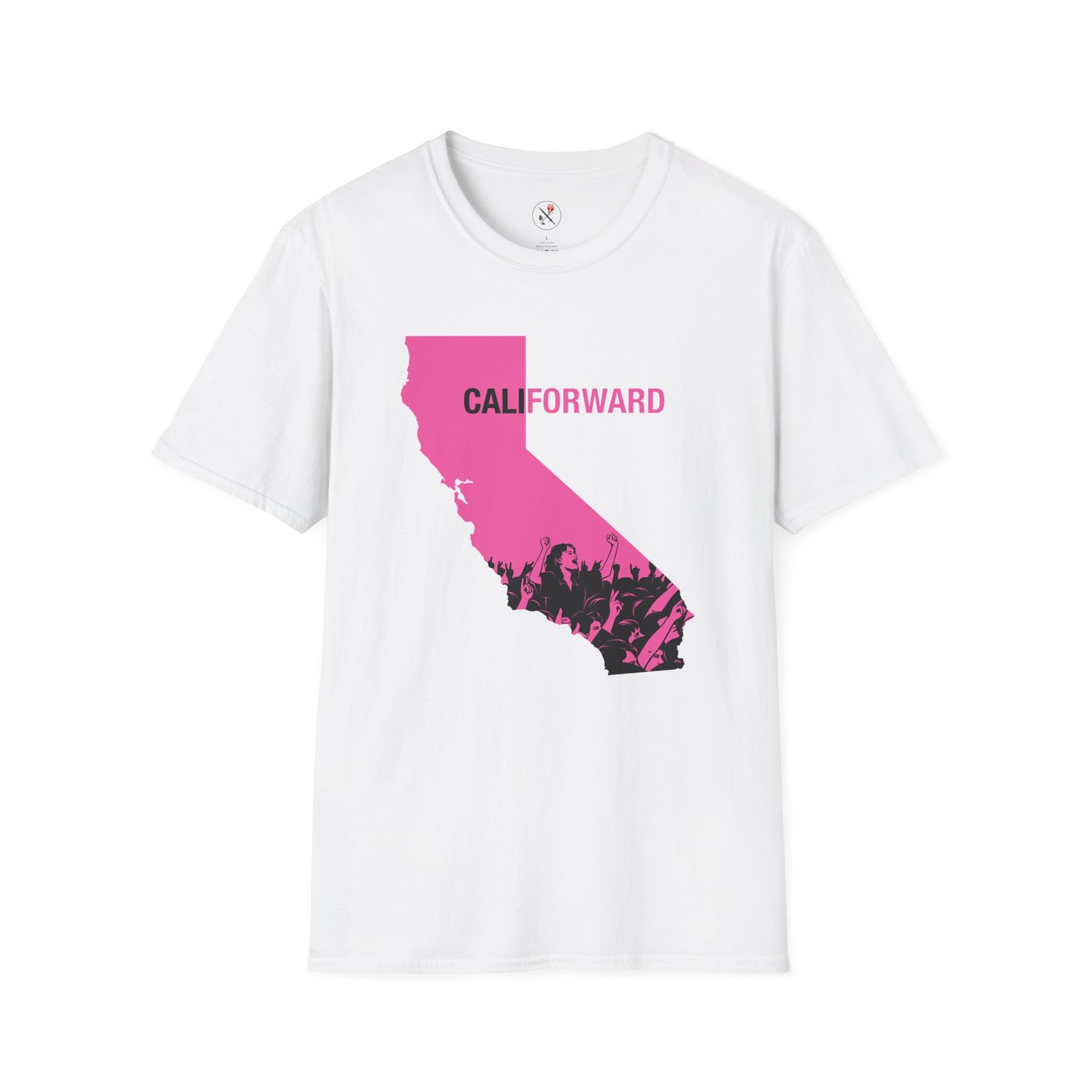 CaliForward Pink - T-Shirt - Image 7