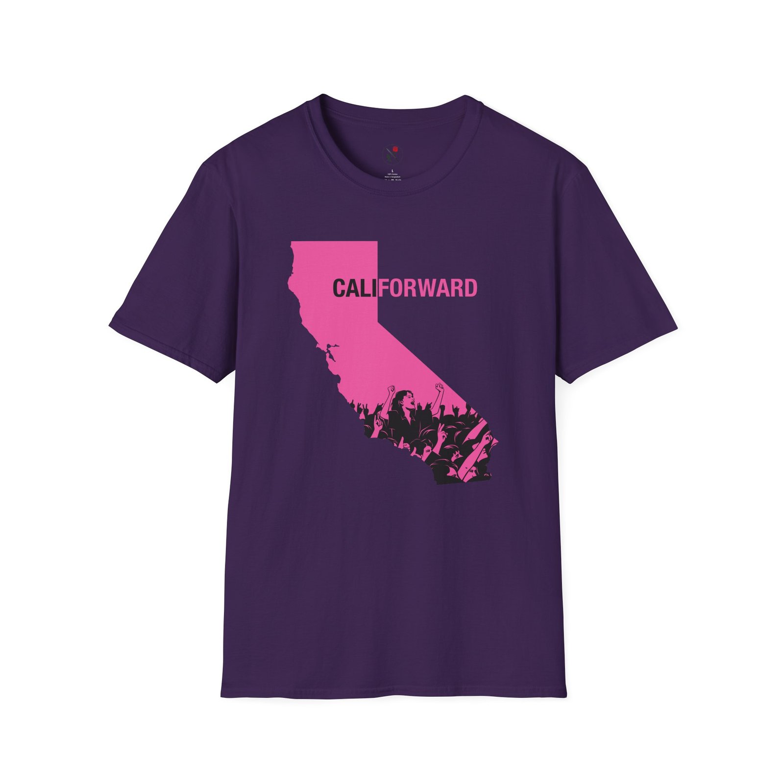 CaliForward Pink - T-Shirt - Image 8