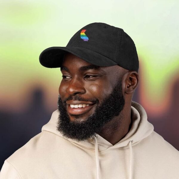 CaliForward Love - Embroidered Corduroy Cap