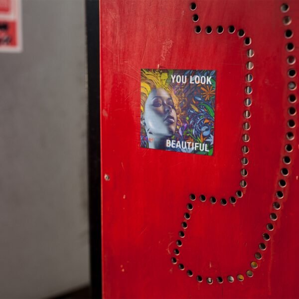 You Look Beautiful - 4" Sticker