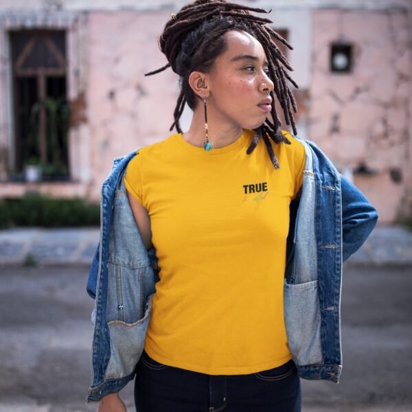 Something True and Beautiful Text - T-Shirt