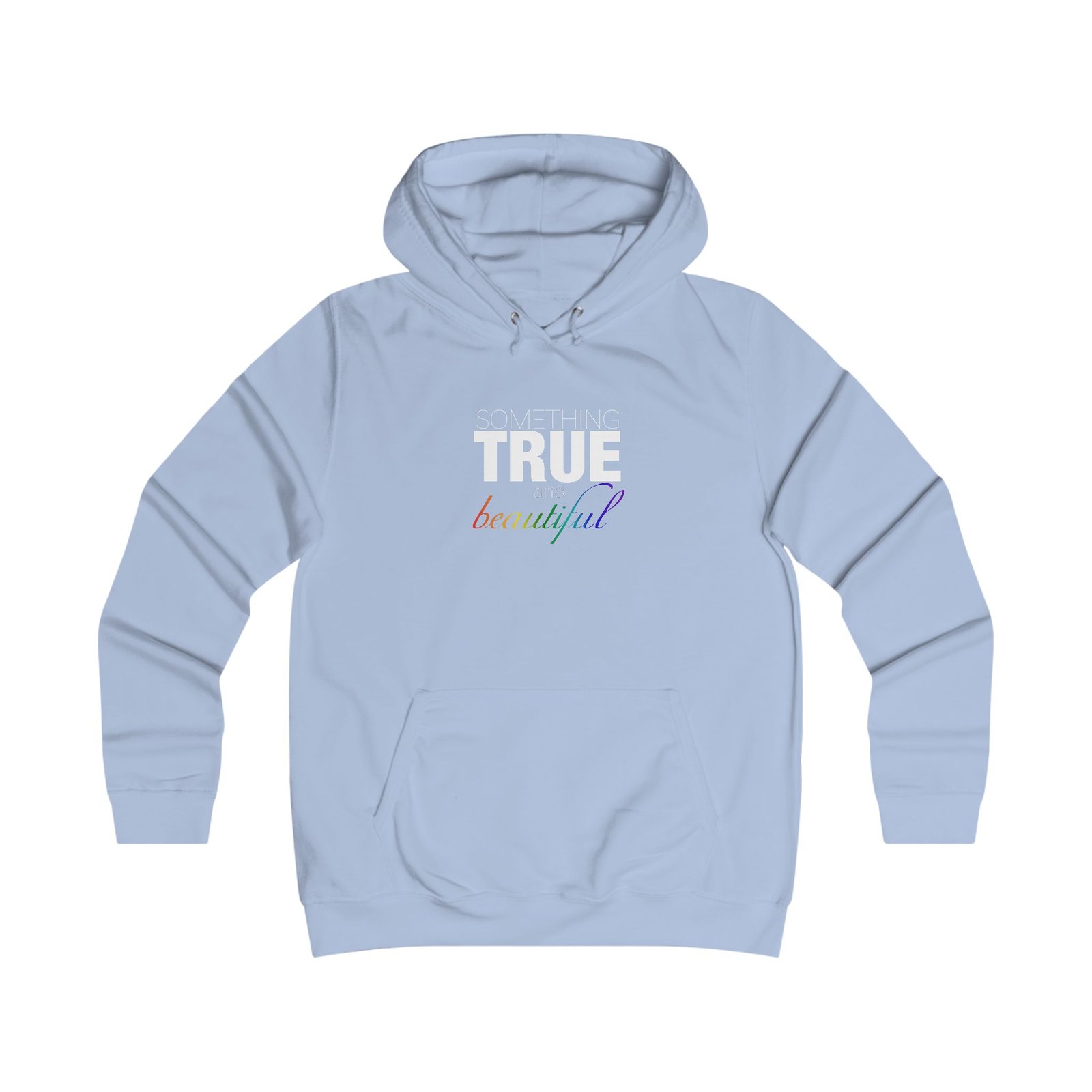 Something True and Beautiful Text - Hoodie - Image 4