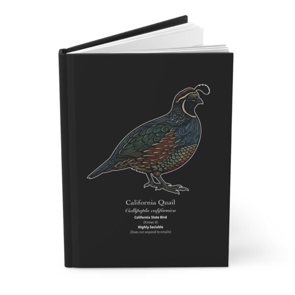 California Quail - Hardcover Journal