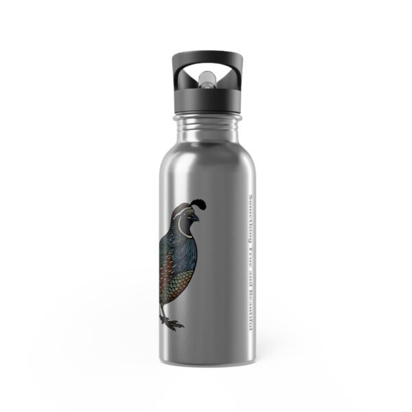California Quail - 20oz Stainless Steel Water Bottle