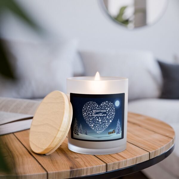 Weather Together - Frosted Glass Candle