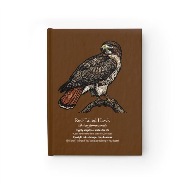 Red-Tailed Hawk - Hardcover Journal