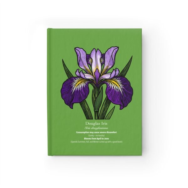 Douglas Iris - Hardcover Journal