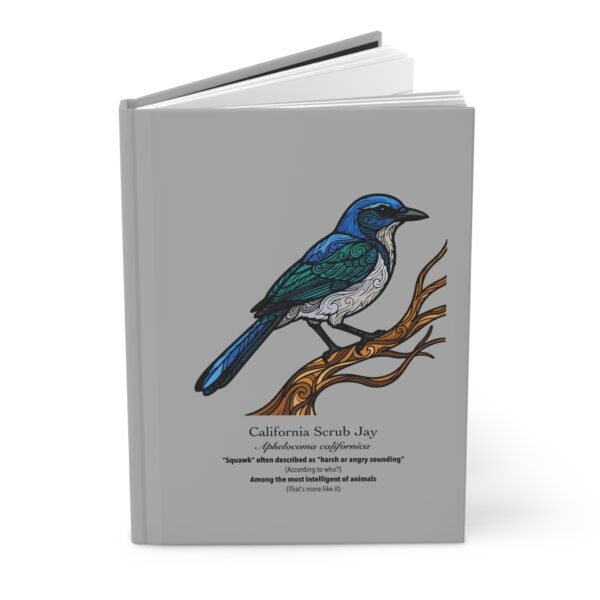 California Scrub Jay - Hardcover Journal