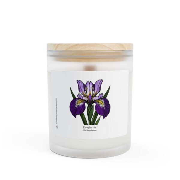 Douglas Iris - Frosted Glass Candle
